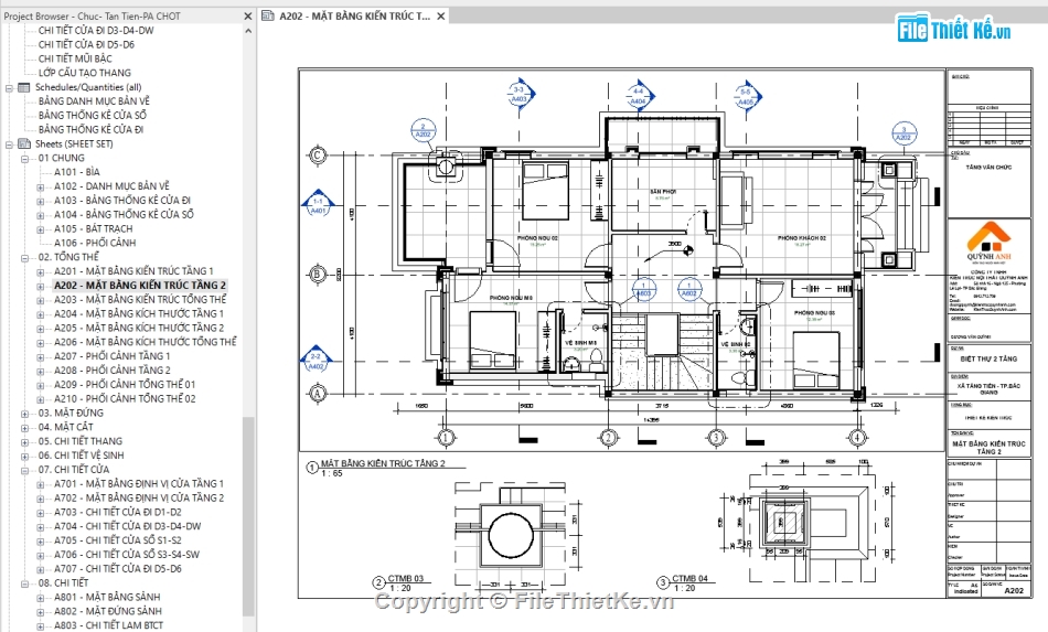 revit biệt thự 2 tầng,biệt thự 2 tầng,kiến trúc biệt thự,kiến trúc 2 tầng